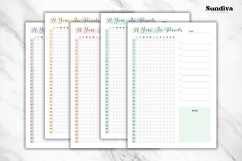 Editable A Year In Pixels Sheet Template 2 Product Image 3