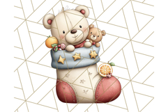 Storybook Santa &amp; Friends PNG Clipart, Christmas Png Clipart Product Image 3