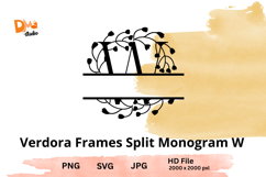 Verdora Split Frames Monogram Product Image 1