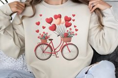Cute Watercolor Valentines Day Clipart PNG Product Image 1