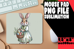 TIMELESS MOUSE MAT ARTISTIC DESIGN, Easter Bunny Product Image 1