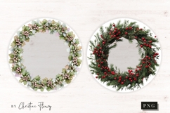 4 Christmas Photo Ornament PNG Product Image 2