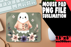 Radiant Desk Pad Design Ideas, Cute Ghost Product Image 1