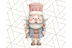 Nutcracker Clipart, Festive Holiday Toy Soldier PNG Art Product Image 3