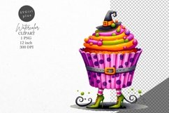 Halloween clipart, Cupcake clipart, Autumn clipart Product Image 1