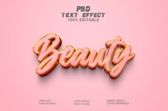 Beauty 3d Editable Text Effect Style Product Image 1