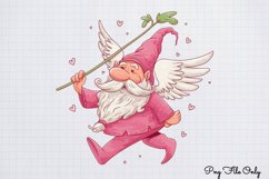 Retro Valentine Day Clipart PNG Product Image 1