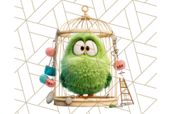 Pet Shop Clipart, Cute Big Eyed Animals, Kawaii Pets PNG Product Image 3