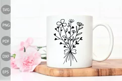 Wildflower SVG Cut Files / Funny Girl SVG Cut Files Product Image 2