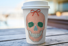 Coquette Skull Clipart Product Image 5