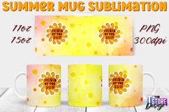 Summer Mug Sublimation | Mug 11 Oz 15 Oz | PNG 300 DPI v.1 Product Image 1