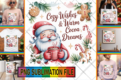 Joyful TSHIRT Magic PNG, Funny Santa Product Image 1