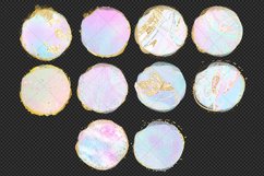 Holographic Circles Clipart Product Image 2