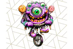 Haunted Treats Clipart PNG, Halloween Candy Art Product Image 3