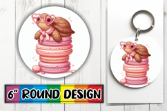 Enchanted Circle Coaster Designs, Turtle Product Image 1