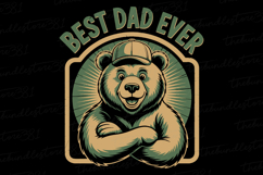 Best Dad Ever svg | Father&#039;s day Svg | Svg Files Product Image 1