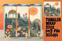 Modern Boho Wrap for Tumblers 20oz Product Image 1