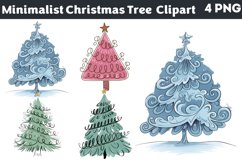 Minimalist Christmas Tree Sublimation Product Image 1