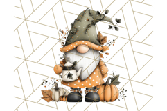 Thanksgiving Gnome Clipart PNG Cute Fall Gnomes, Gnome Png Product Image 3