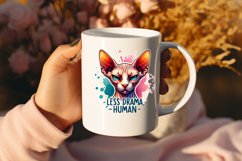Funny Cat Sarcastic Quote Clipart Sublimation #23 Product Image 2