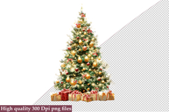 Christmas Tree Clipart PNG Product Image 1