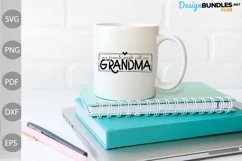My favorite people call me grandma SVG File/ Grandma SVG Cut Product Image 3