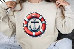 Maritime Valentine Clipart PNG Product Image 1