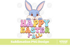 Easter Sublimation PNG Bundle Bunny Chick Farm Hip Hop Joy Product Image 5