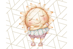 Kawaii Galaxy Buddies Clipart PNG, Cute Planets Clip Art Product Image 3