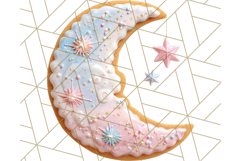 Halloween Cookie Clipart PNG, Spooky Sugar Treat Art Product Image 3