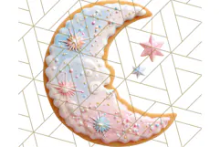 Halloween Cookie Clipart PNG, Spooky Sugar Treat Art Product Image 3