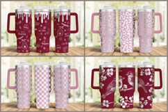 40oz Tumbler laser svg engraved wrap Product Image 25