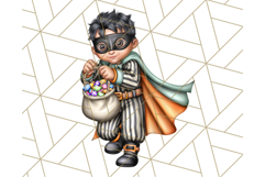 Spooky Carnival Characters Clipart PNG, Halloween Clipart Product Image 3