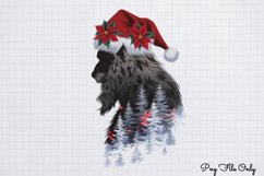Double Exposure Christmas Sublimation Clipart PNG Product Image 1