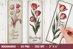 Minimal Botanical Bookmark Sublimation Product Image 1