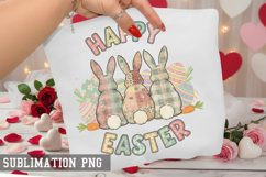Happy Easter Sublimation PNG - Easter Design Product Image 1