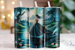 Halloween Girl Tumbler Wrap | Sublimation | Tumblers Product Image 1