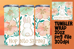 Sublimation Tumbler Template 20oz , Easter Product Image 1