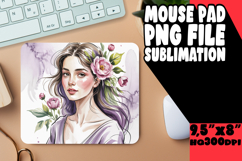 Bright MOUSE MAT Artistic Ideas, Beauty Woman Product Image 1