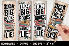 Big Books Bookmark Sublimation Product Image 1