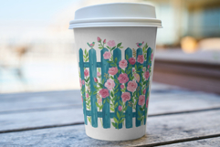 Summer Butterfly Garden Clipart Product Image 5