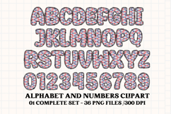 Father’s Day Alphabet clipart, father’s day letters doodle Product Image 2