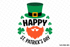 Happy St Patrick&#039;s day Svg Design | Svg Cut Files Product Image 1