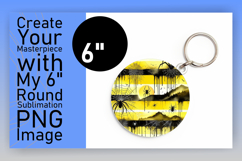 Bright Round Design Sublimation Template , Halloween Product Image 1