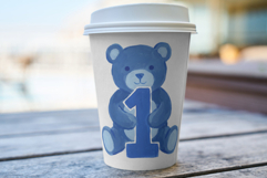 First Birthday Baby Boy Clipart Product Image 5