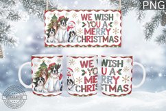 We Wish You A Merry Mug Wrap - Christmas Mug Sublimation Product Image 1