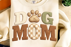 Mother's Day PNG, Crochet MAMA PNG, Faux Yarn Mama Bow PNG Product Image 10