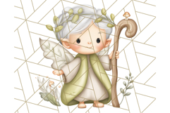 Whimsical Fairy Village Clipart PNG for Kids, Fairytales Png Product Image 3