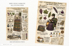 Autumn Reading Junk Journal Product Image 3