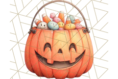Whimsical Halloween Candy PNG Clipart Product Image 3